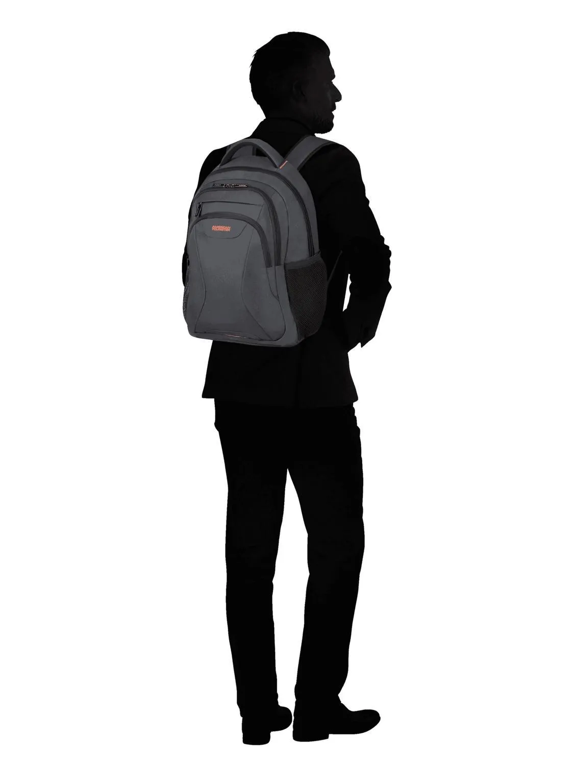 American Tourister Sac À Dos Au Travail, Tablette Et Pc 15.6 " Gris/Orange - Achetez À Prix Outlet!