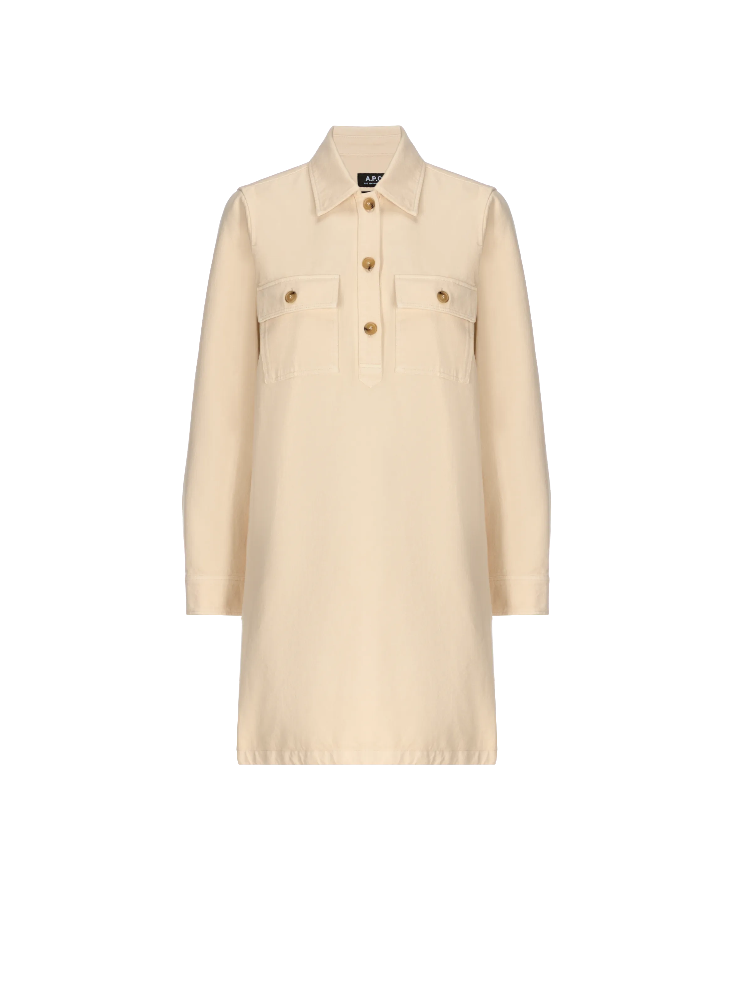 A.P.C.  Robe en denim  - Beige