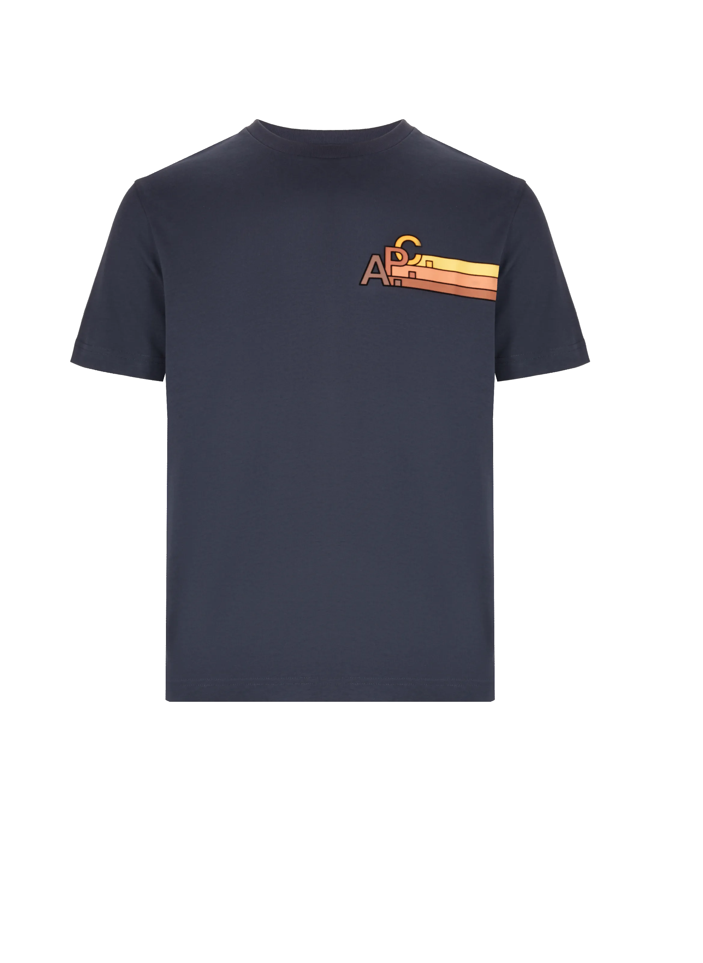 A.P.C.  T-shirt en coton - Bleu