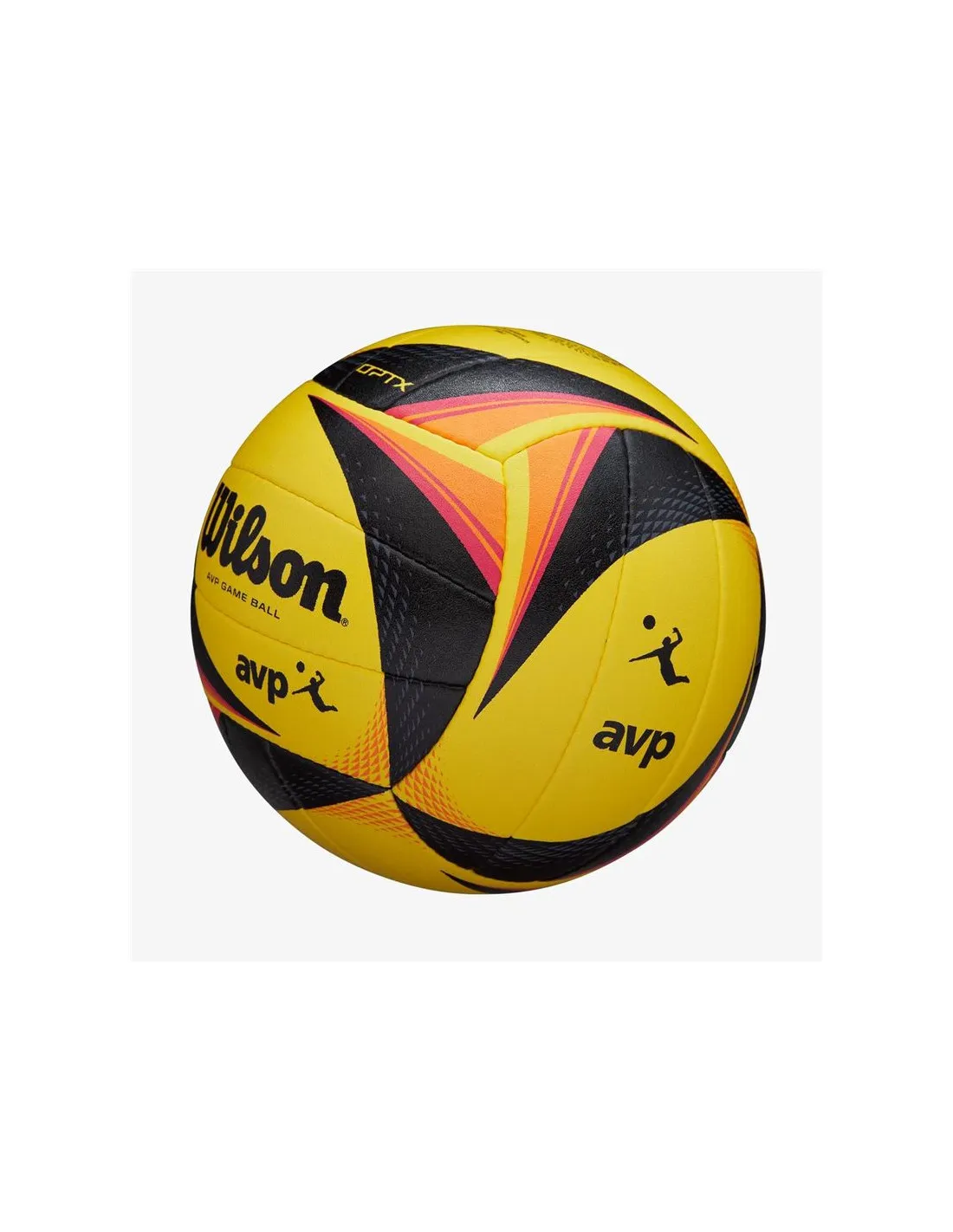 Balle de Volley-ball Wilson Optx Avp Vb Official Yellow/Black/Orange