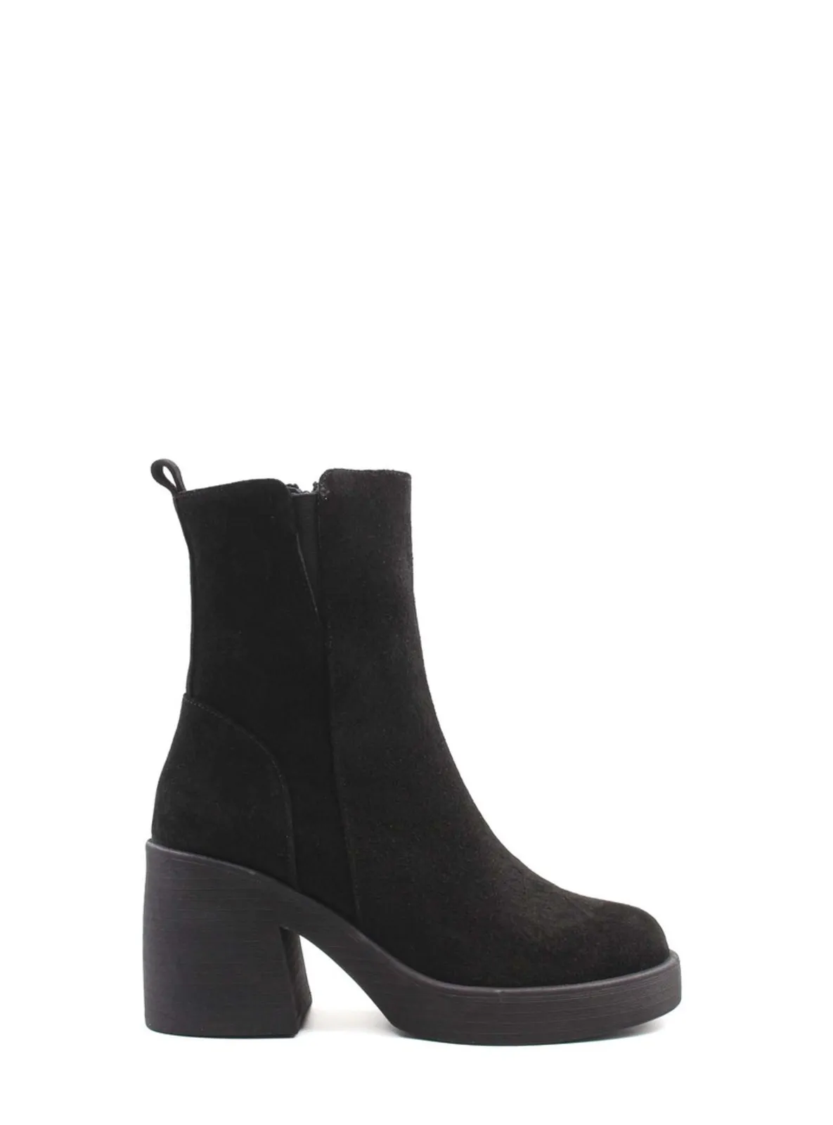 Black - Suede - Boots
