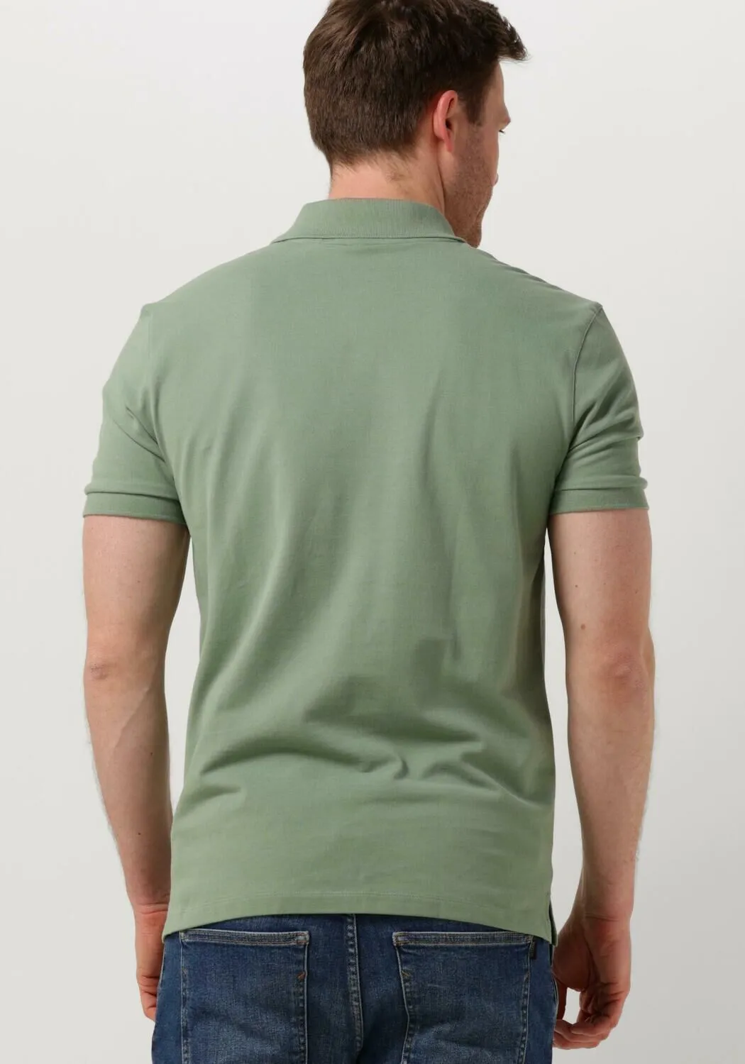 boss polo pallas en vert