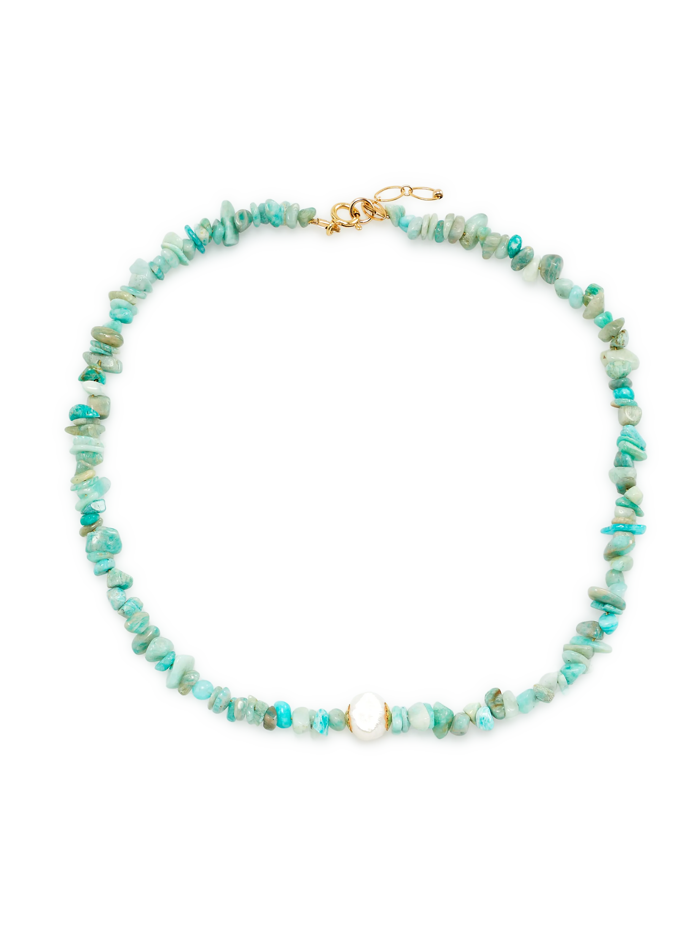 CAMILLE COLETTE STUDIO  Collier Amazonite  - Bleu