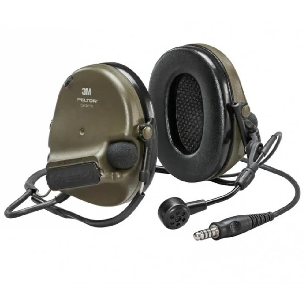 Casque COMTAC XPI VERT J11 Serre-nuque Peltor - AMG Pro