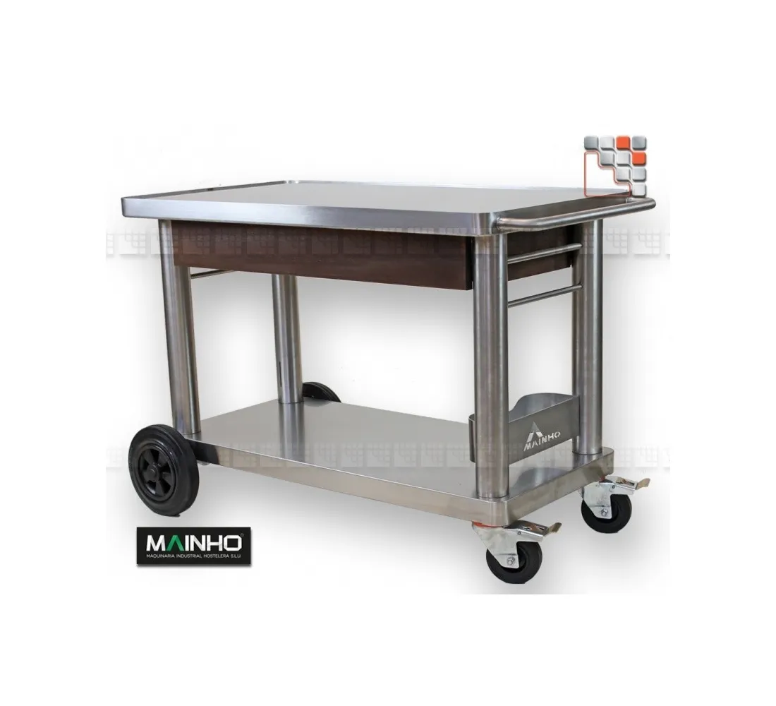 Chariot Plancha Inox+ MAINHO