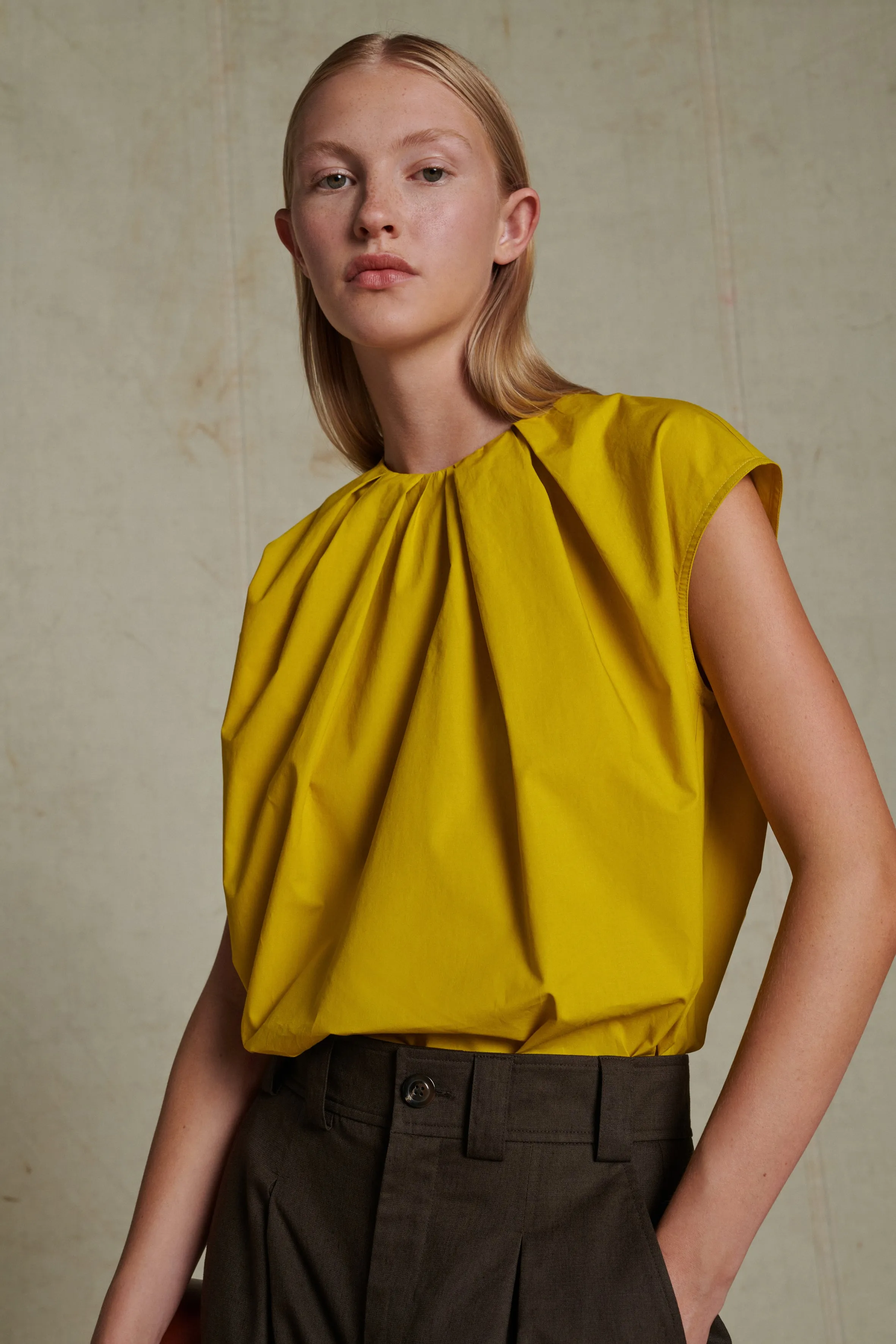 CHEMISE ANNIE JAUNE