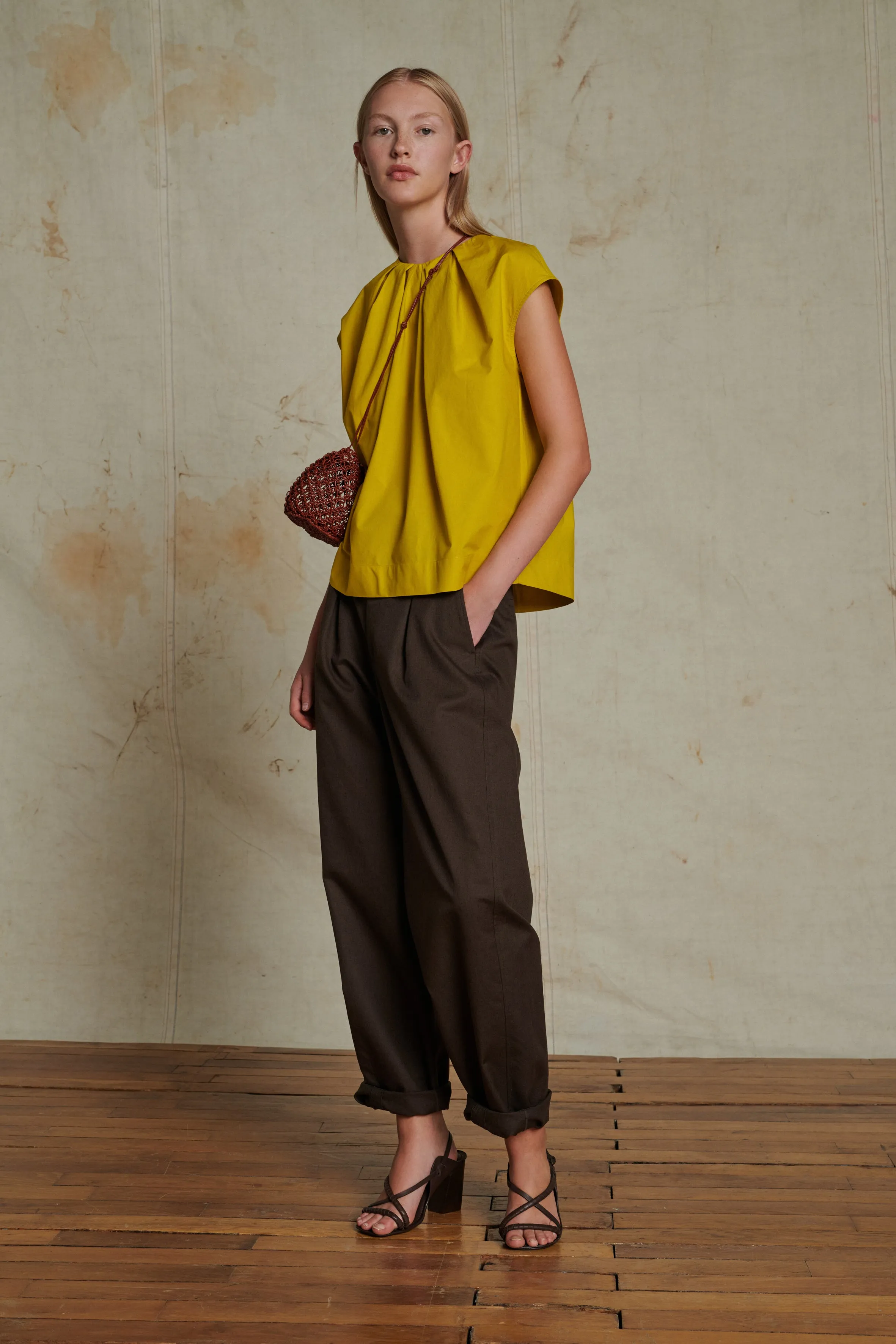 CHEMISE ANNIE JAUNE