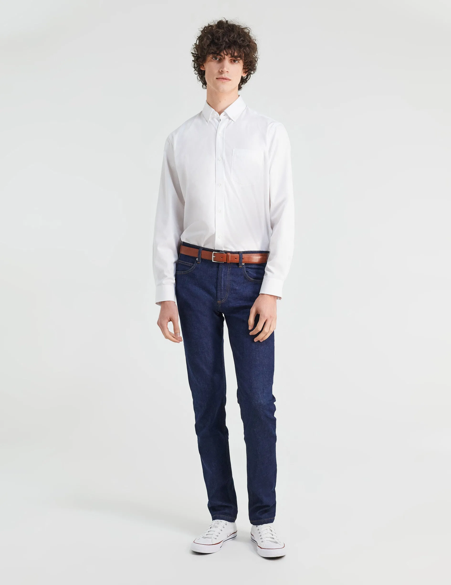 Chemise classique blanche