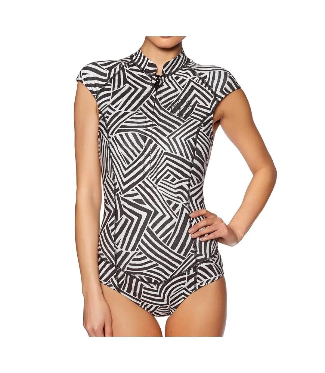 Combinaison de Surf Noir/Blanc Femme Billabong Captain