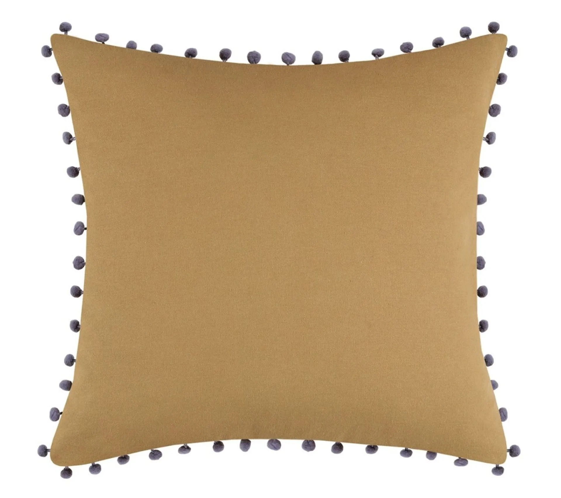 Coussin 40x40 Cm Goldy Camel Coton
