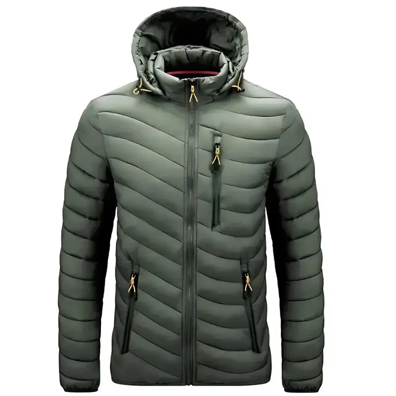 Doudoune militaire vert