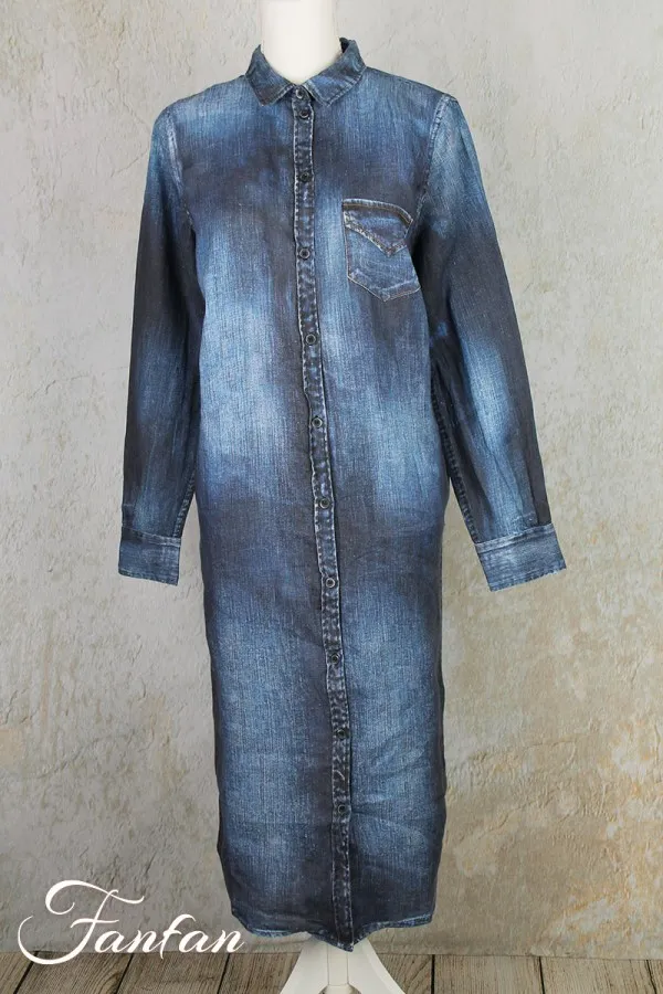 Elemente Clemente Robe Karaby effet Denim