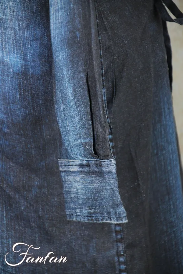 Elemente Clemente Robe Karaby effet Denim