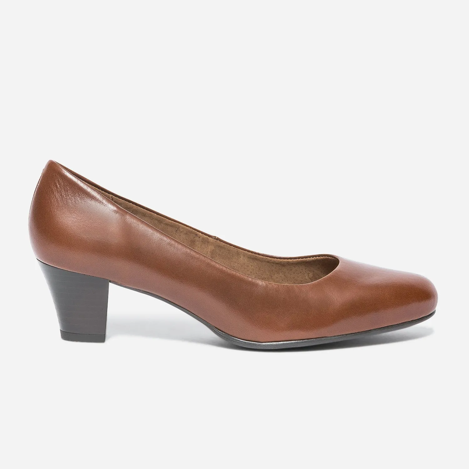 Escarpin ERAM FLEX marron en cuir - Escarpins Femme | ERAM
