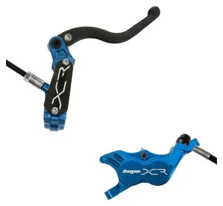 Frein Avant Hope XCR Pro E4 Bleu Durite Noire