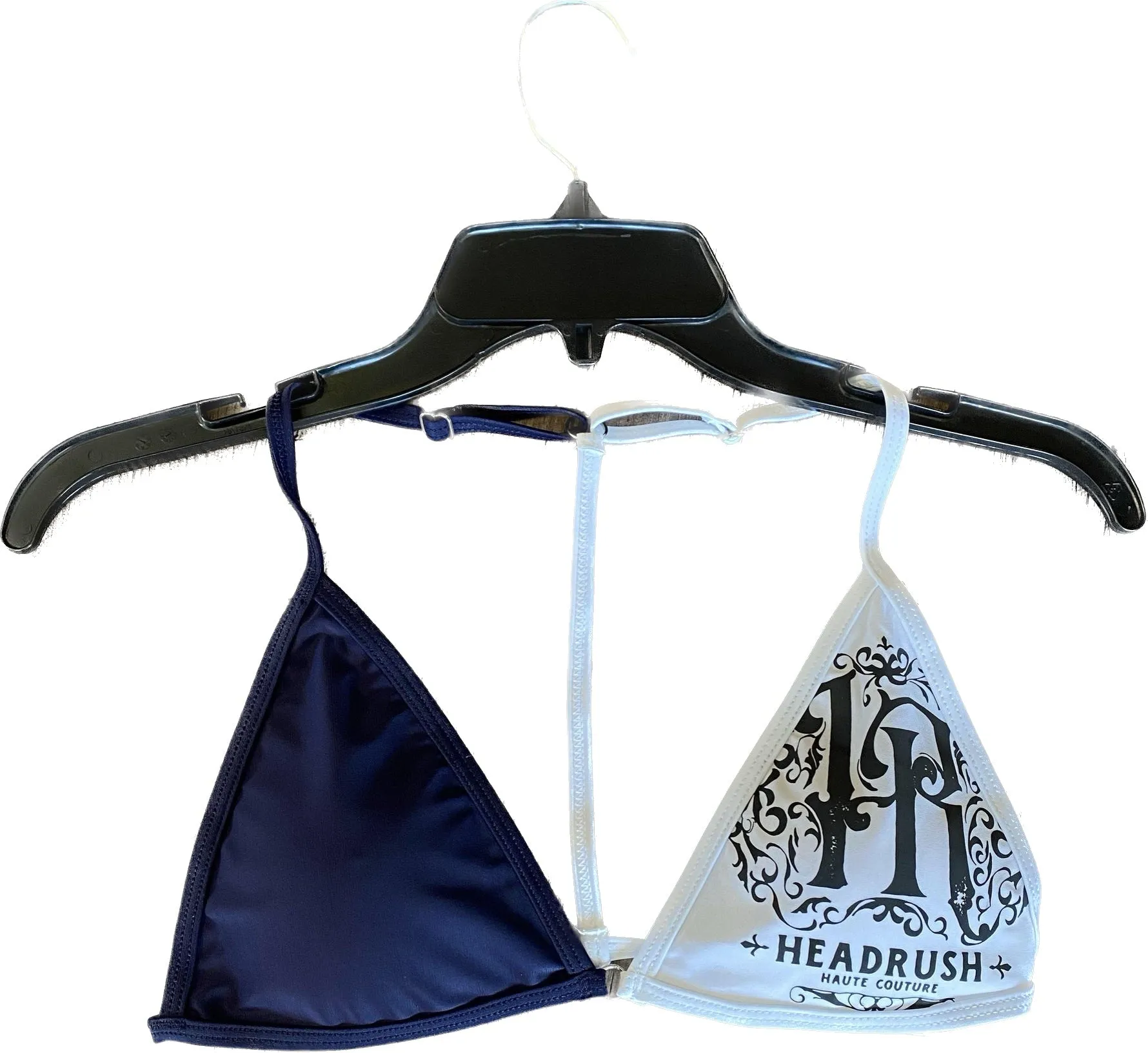 Haut maillot bleu et blanc headrush