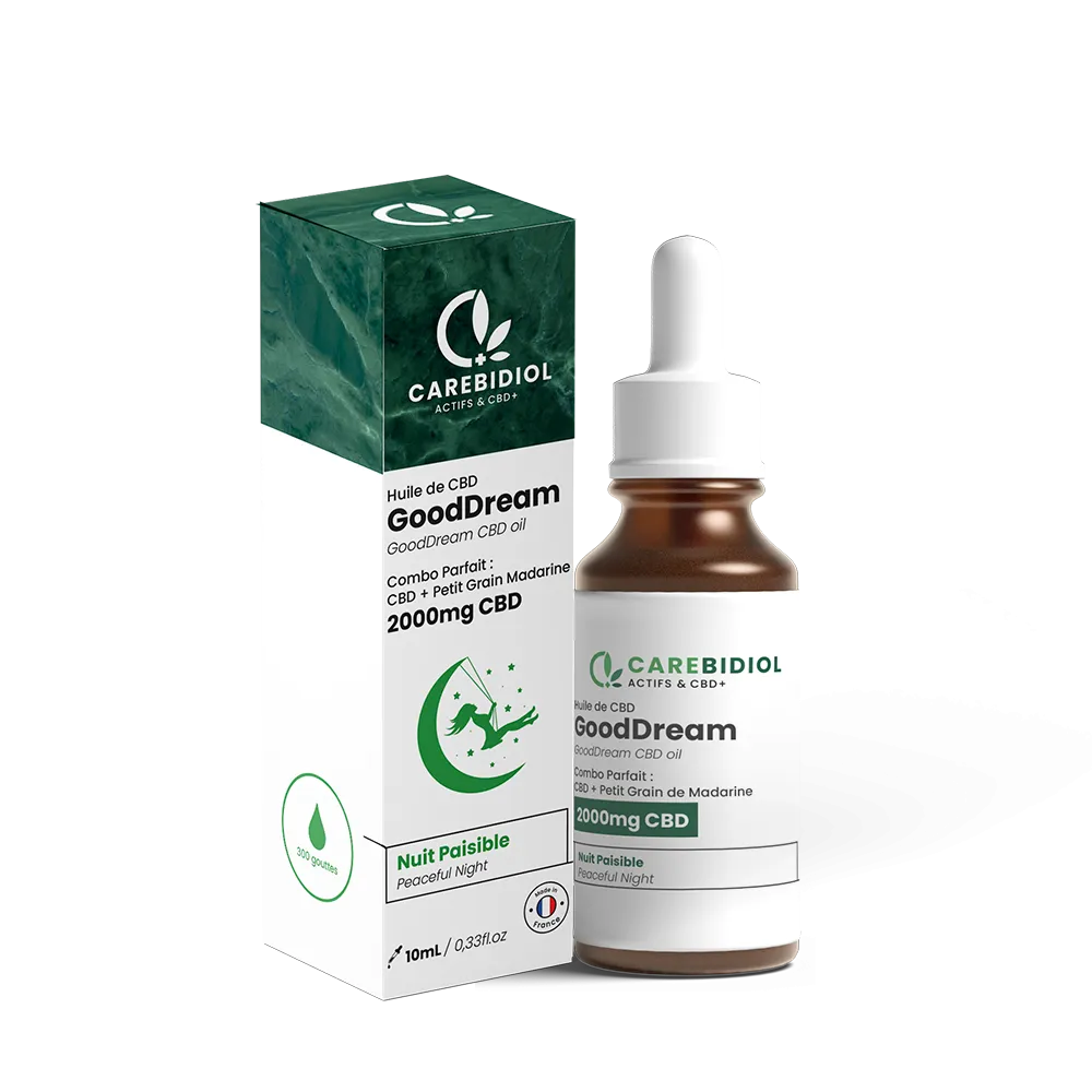 Huile de CBD GoodDream, 10ml | Carebidiol  - Parapharmacie Boticinal