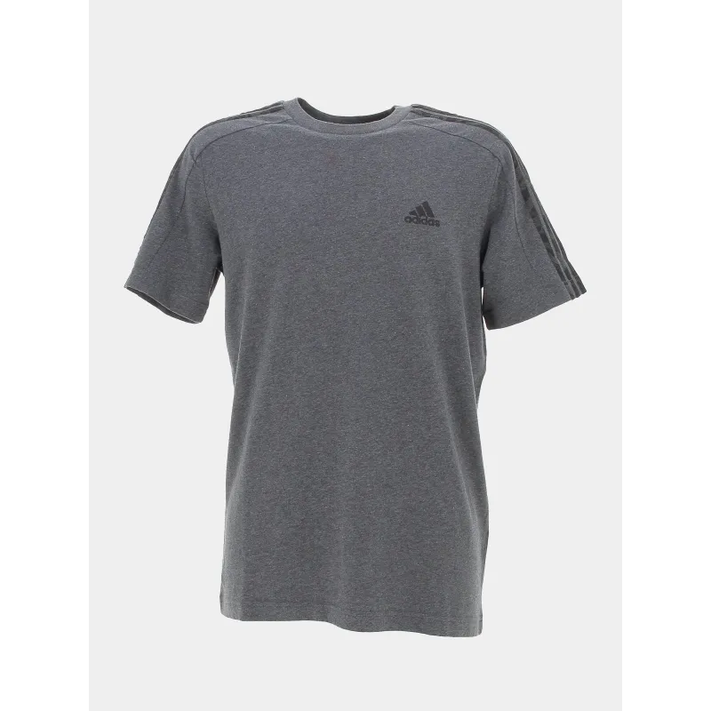Jogging fin 3 stripes noir homme - Adidas | wimod