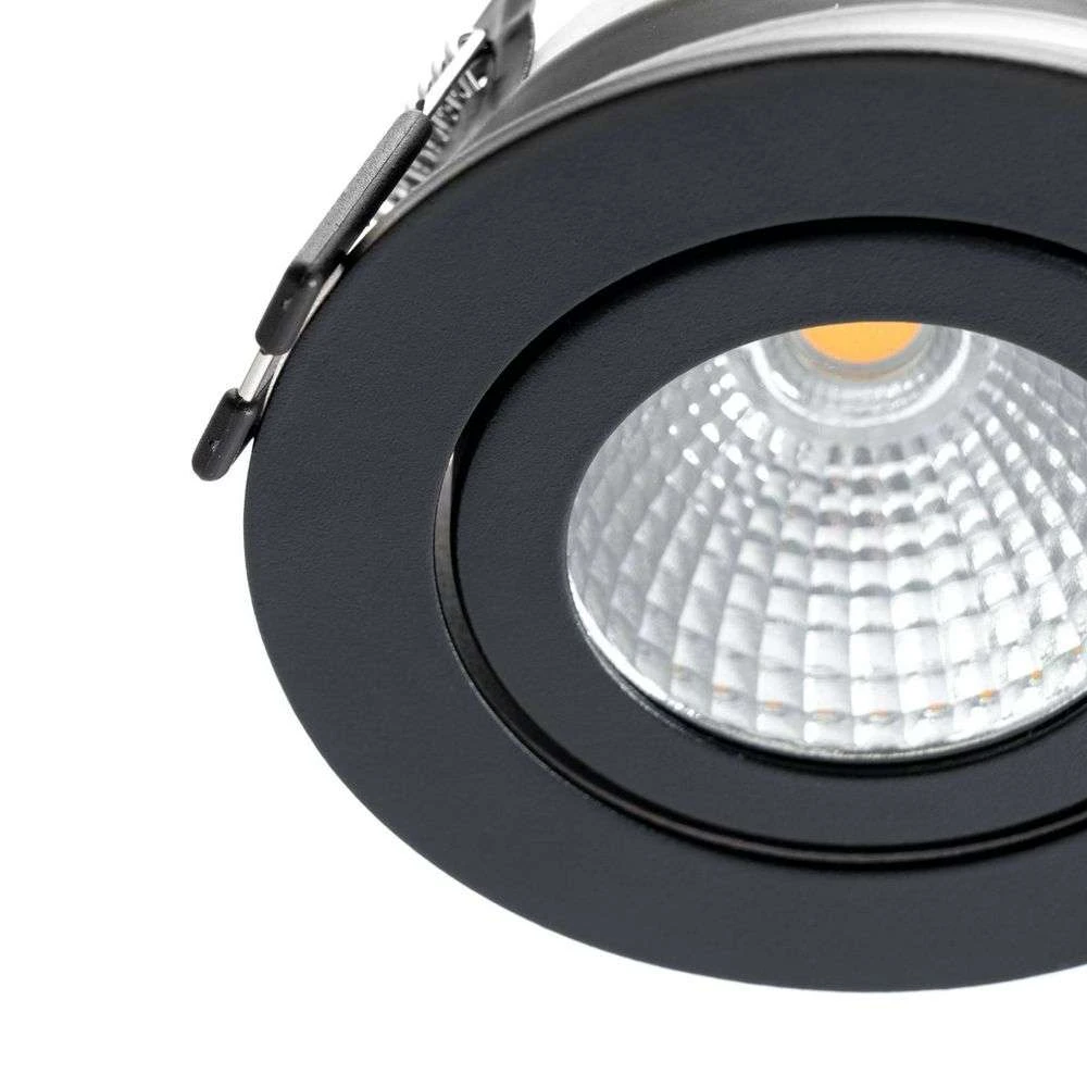 Jyra LED Spot encastré 3000K IP65 Noir - Arcchio