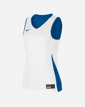 Maillot de basket reversible Nike Team Bleu Royal & Blanc pour femme