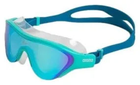 Masque de Natation Arena The One effet miroir bleu
