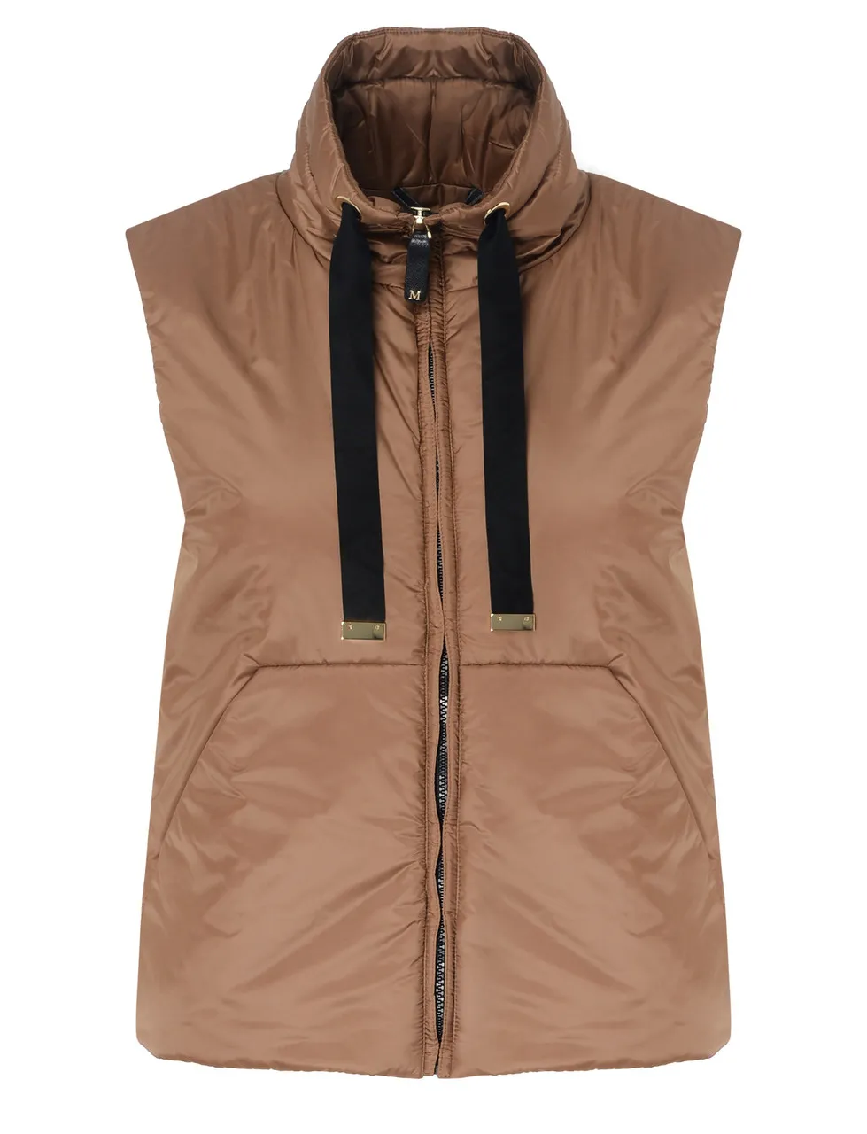 Max Mara Gilet anti-goutte Le Cube Greenvest couleur camel