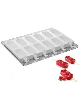 Moule glace Silikomart Stecco Flex 12 formes shock 80ml