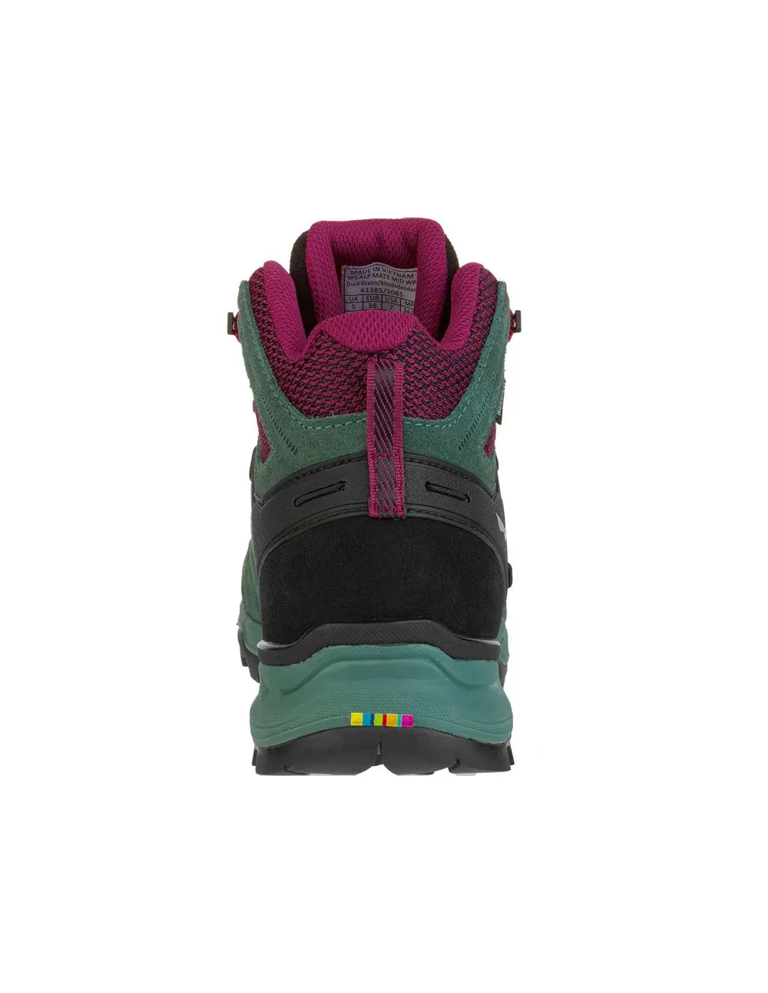 Mountain Boots Dynafit Salewa Ws Alp Mate Mid Wp Femme Vert