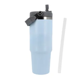 Mug isotherme bleu - 900 ml