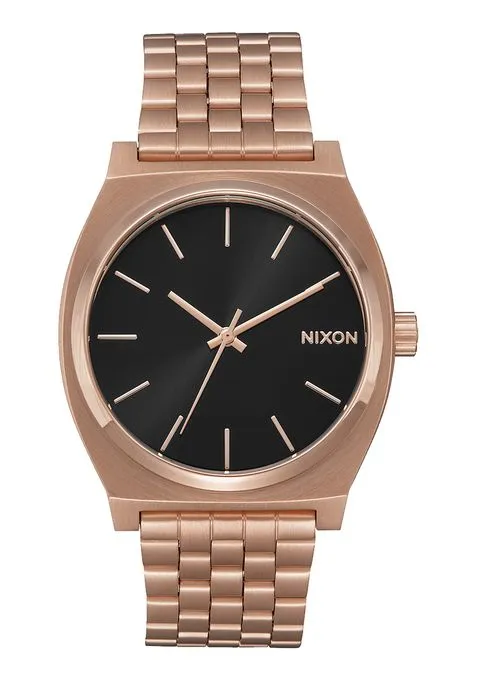 Nixon - Time Teller All Rose Gold Black Sunray