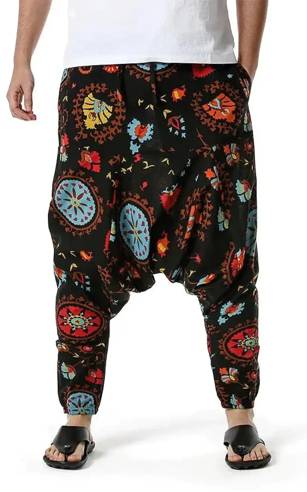 Pantalon Motif Africain Homme