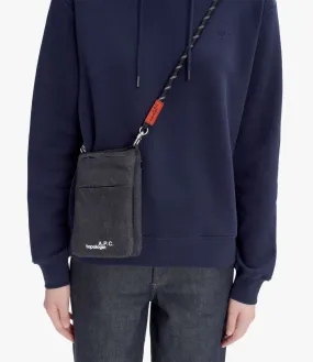 Phone Sacoche A.P.C. Topologie Indigo | A.P.C.