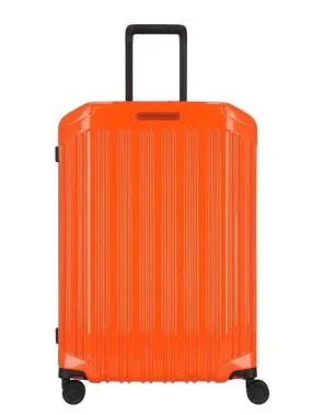 Piquadro Pq-Light Chariot Extensible Moyen Orange - Achetez À Prix Outlet!