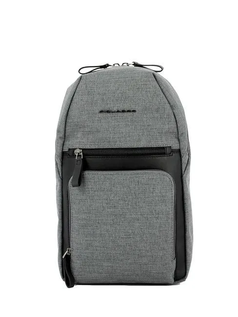 Piquadro Tiros Sac À Dos Une Épaule Gris - Achetez À Prix Outlet!