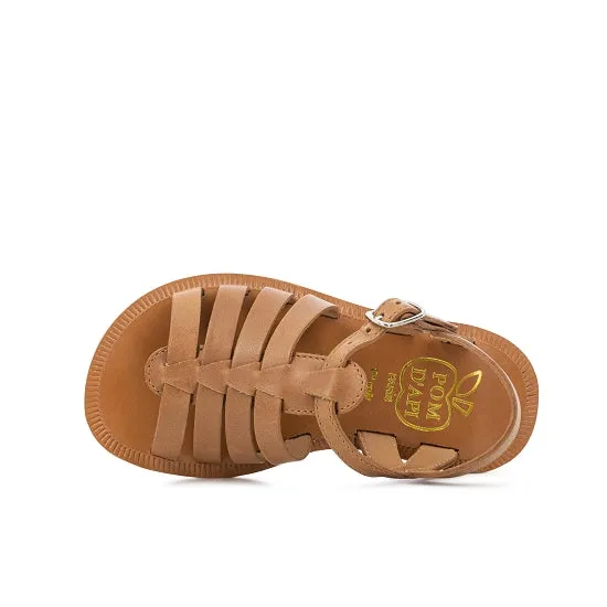 Plagette Strap Camel