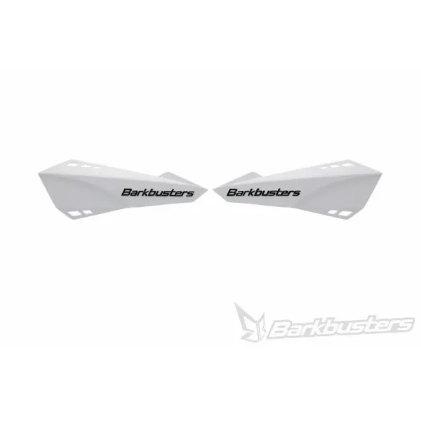 Plastique de protège-mains BARKBUSTERS blanc