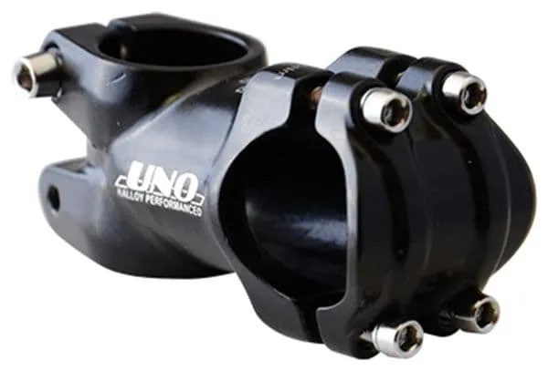 POTENCE VTT AHEAD SET 1''1/8 L105 UNO ALU 6061 NOIR + 7° (CINTRE 31.8)