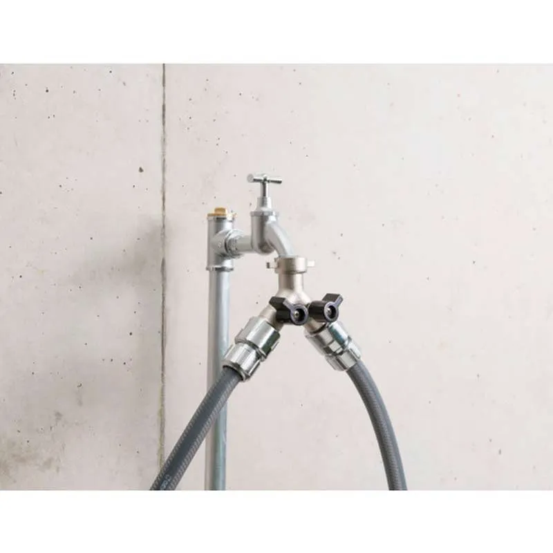 Raccord vanne 2 voies GEKA® plus, rapide et facile à installer