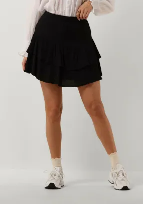 refined department mini-jupe max en noir
