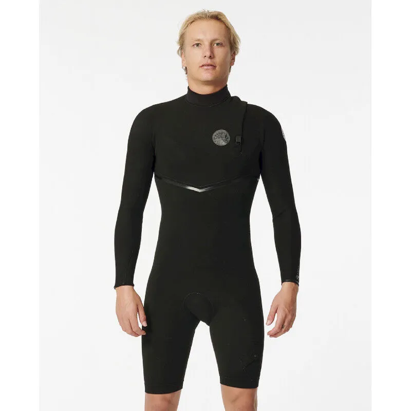 Rip Curl E Bomb 2/2 mm Zip Free Long Sleeve Springsuit - Combinaison de surf homme | Hardloop