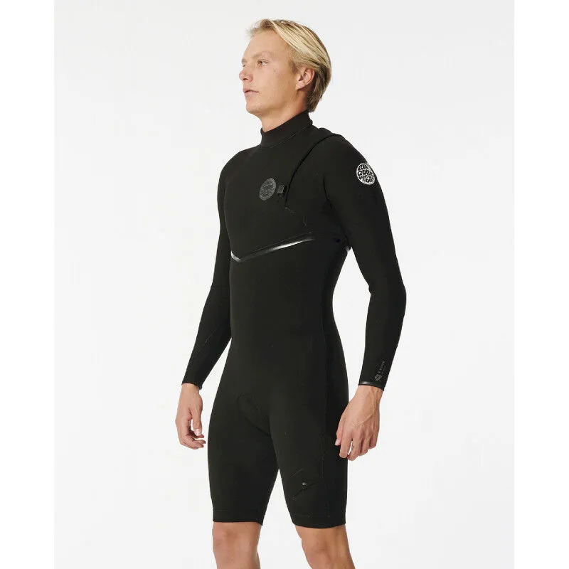 Rip Curl E Bomb 2/2 mm Zip Free Long Sleeve Springsuit - Combinaison de surf homme | Hardloop