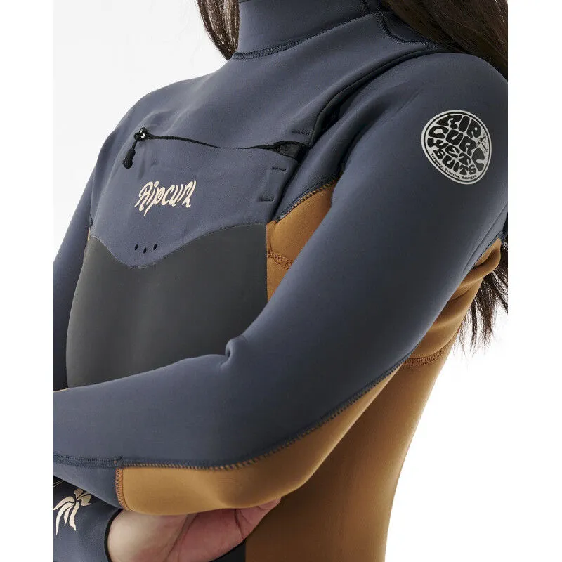 Rip Curl Women Dawn Patrol 3/2 mm Chest Zip Wetsuit - Combinaison de surf femme | Hardloop