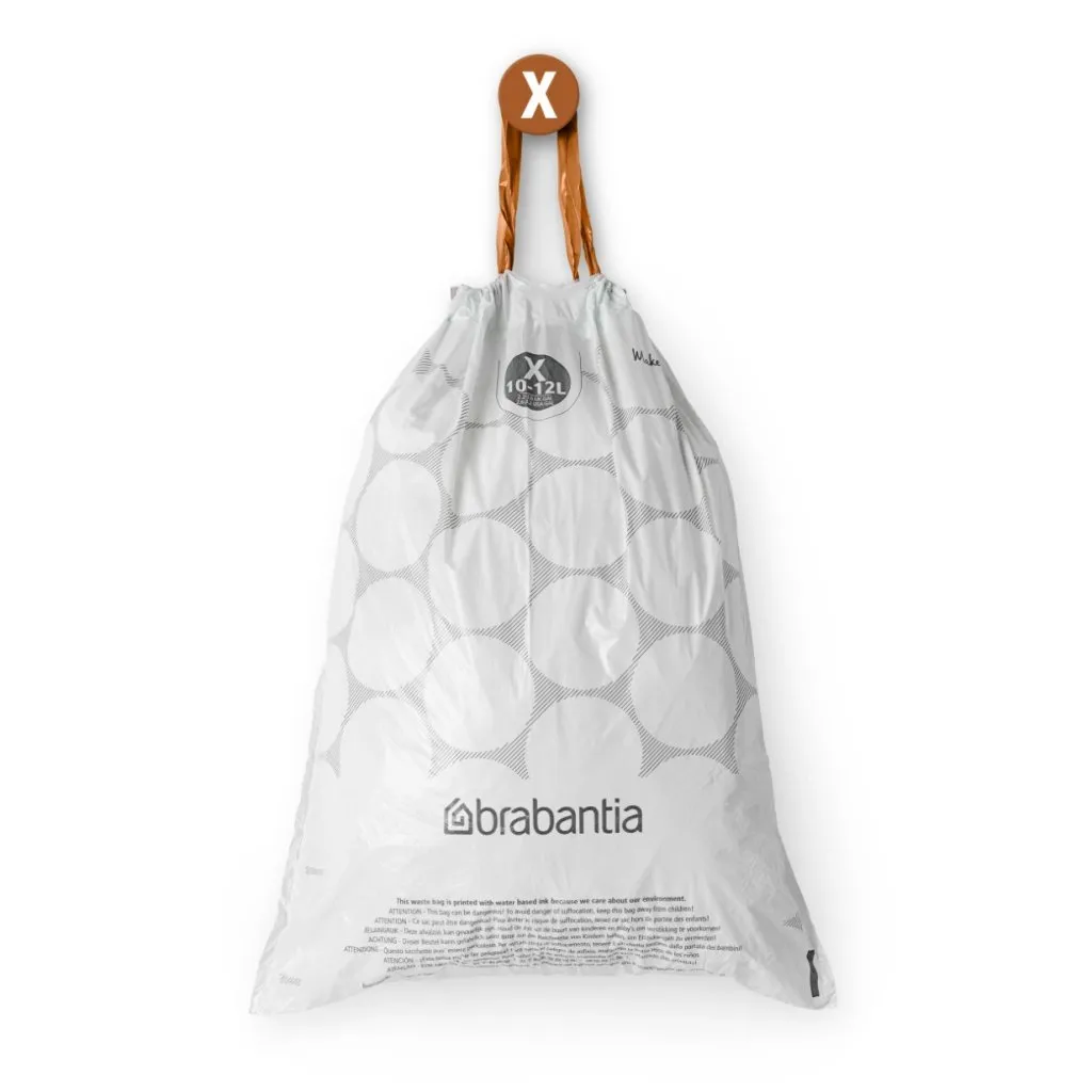 Sac poubelle X PERFECTFIT 10-12 l, 200 pc, Brabantia ✔ 30,95 € ⭕ Kulina