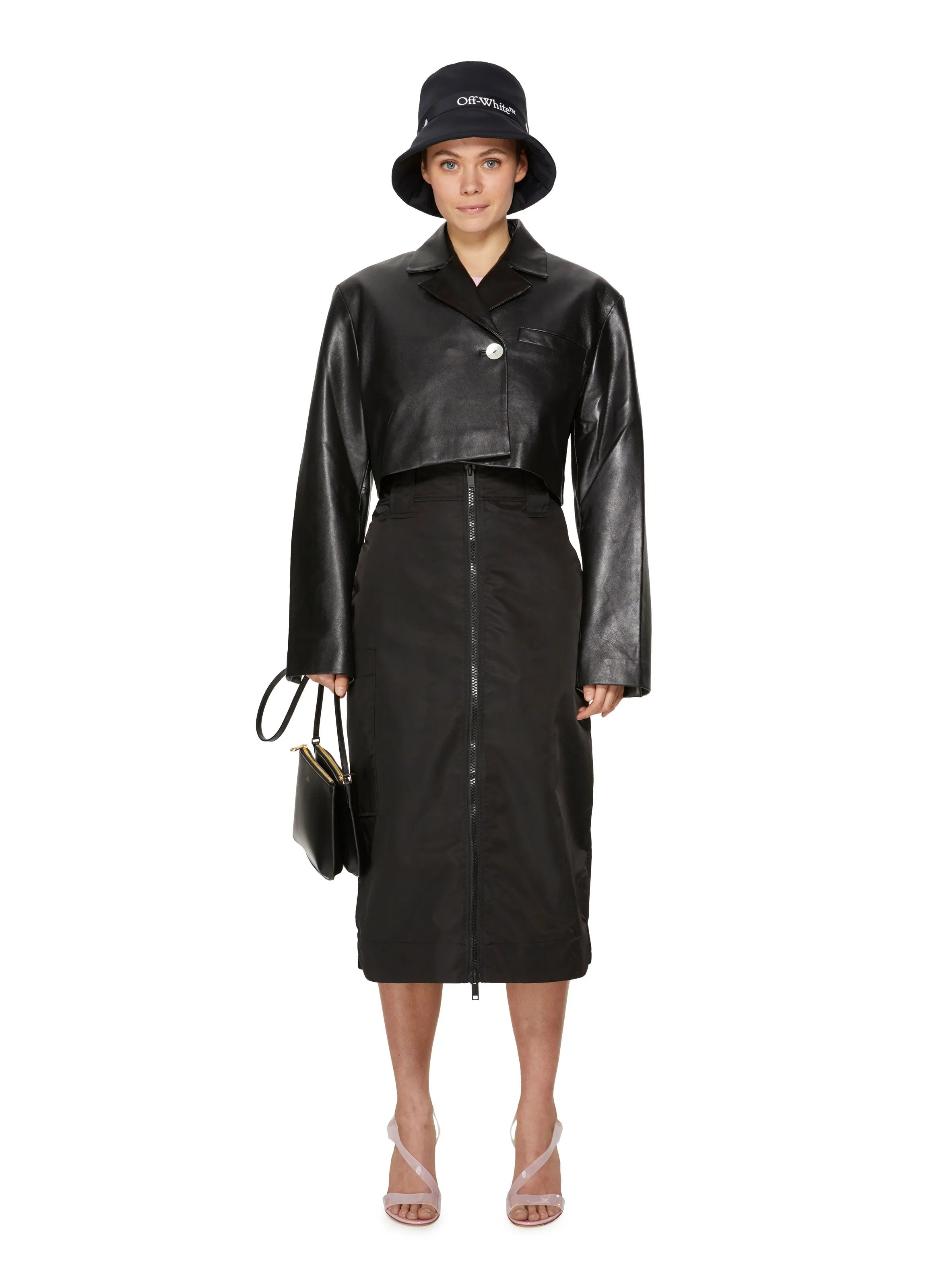 SAC SARAH EN CUIR - A.P.C. pour FEMME | Printemps