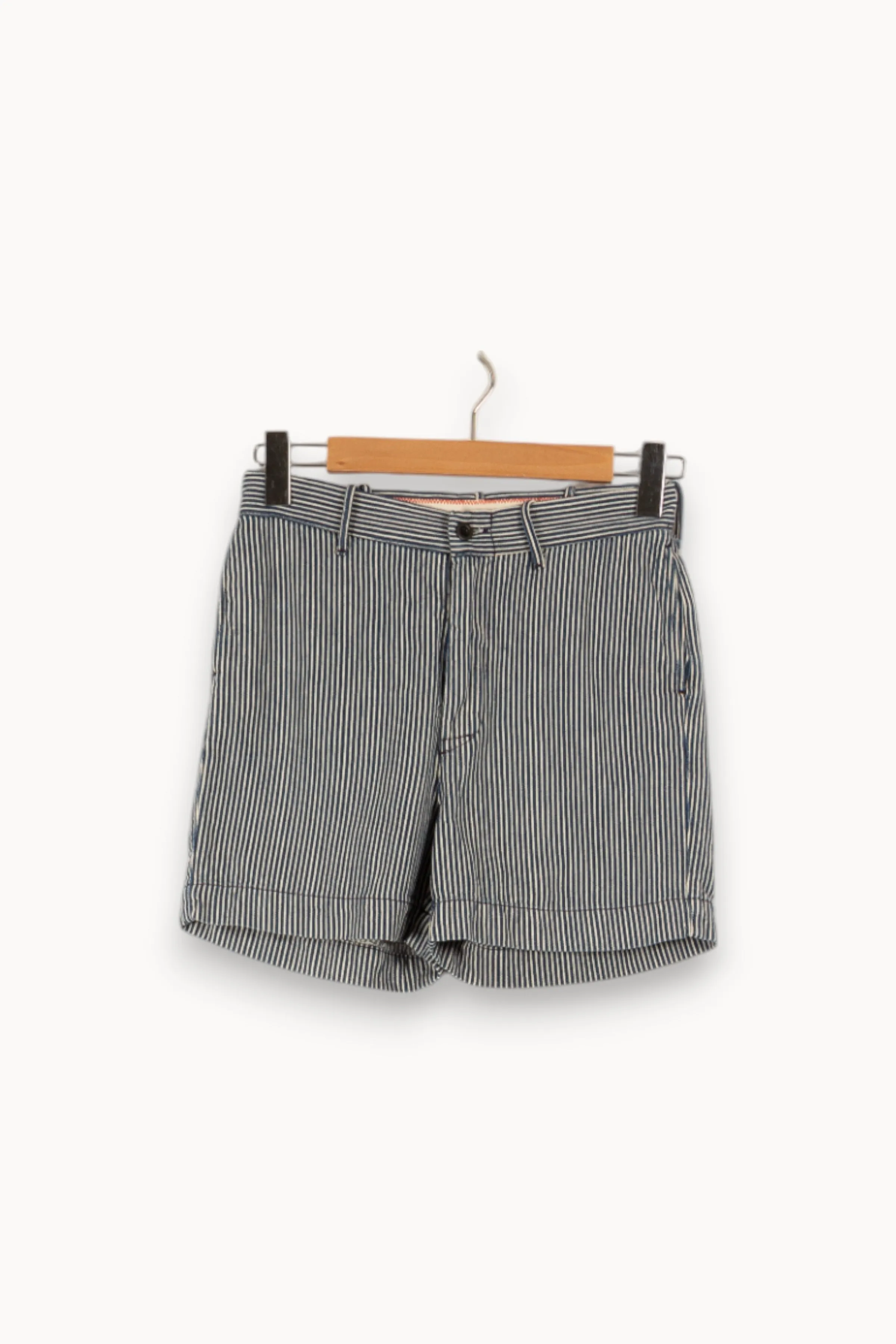 Short bleu rayé - Taille XS/34