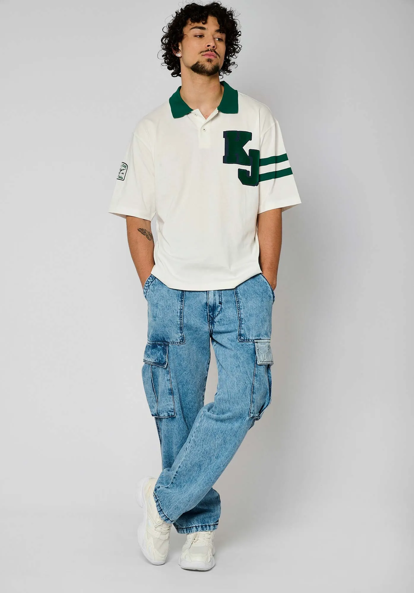 Short en jean slim blanc Femme, effet push up LUNA Whitj