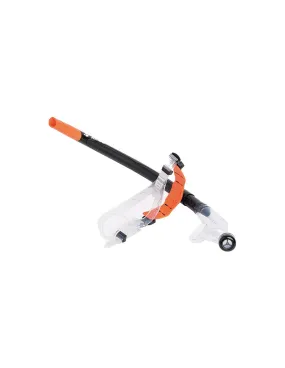 Snorkel de Natation Jaked Noir/Orange