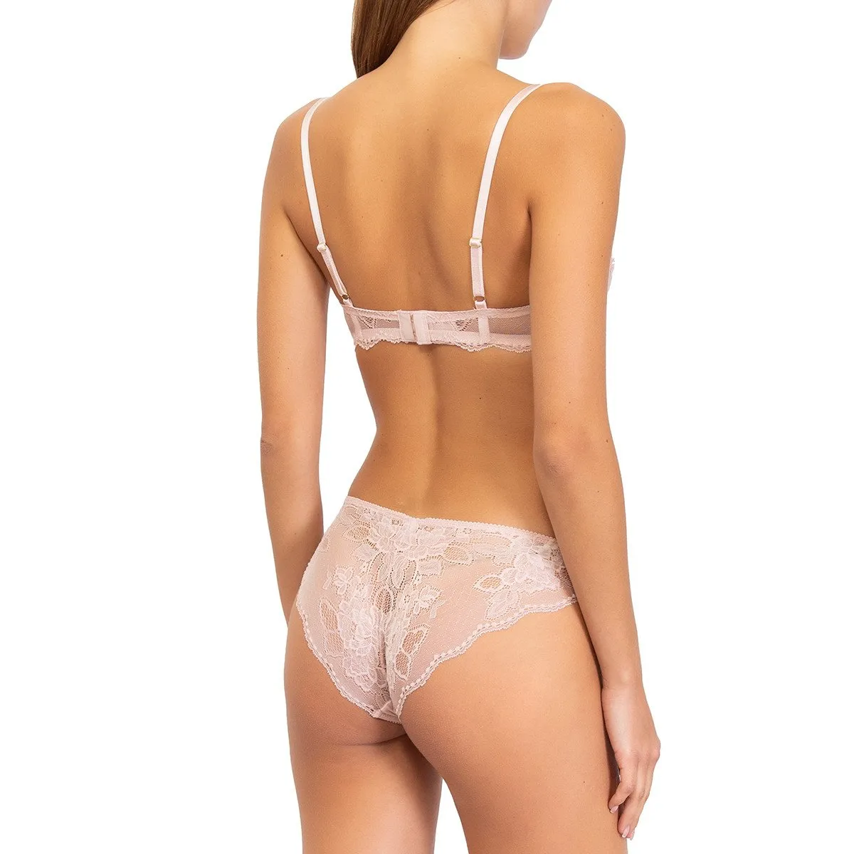 Soutien-gorge corbeille à armatures Alchimia rose Verdissima