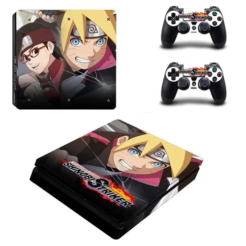 Stickers PS4 Shinobi Striker Boruto & Sarada (SLIM)