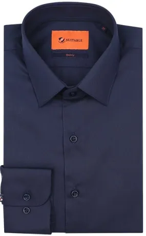 Suitable Chemise Twill Marine SH-SKIN-TWILL-23-03 commander 